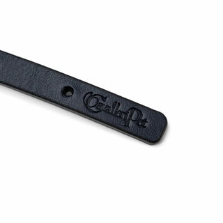 Agata Blu - Collare in Cuoio (Small)