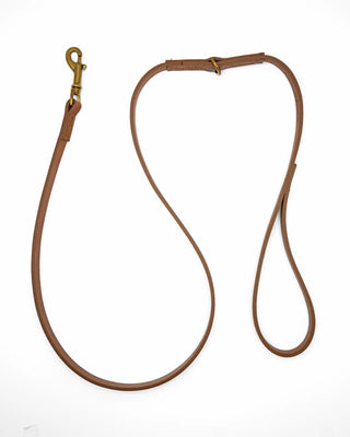 Lola Cognac - Guinzaglio in Cuoio (Small)