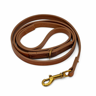 Lola Cognac - Guinzaglio in Cuoio (Small)