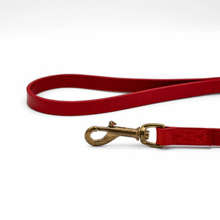 Lola Rosso - Guinzaglio in Cuoio (Small)