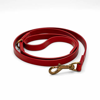 Lola Rosso - Guinzaglio in Cuoio (Small)